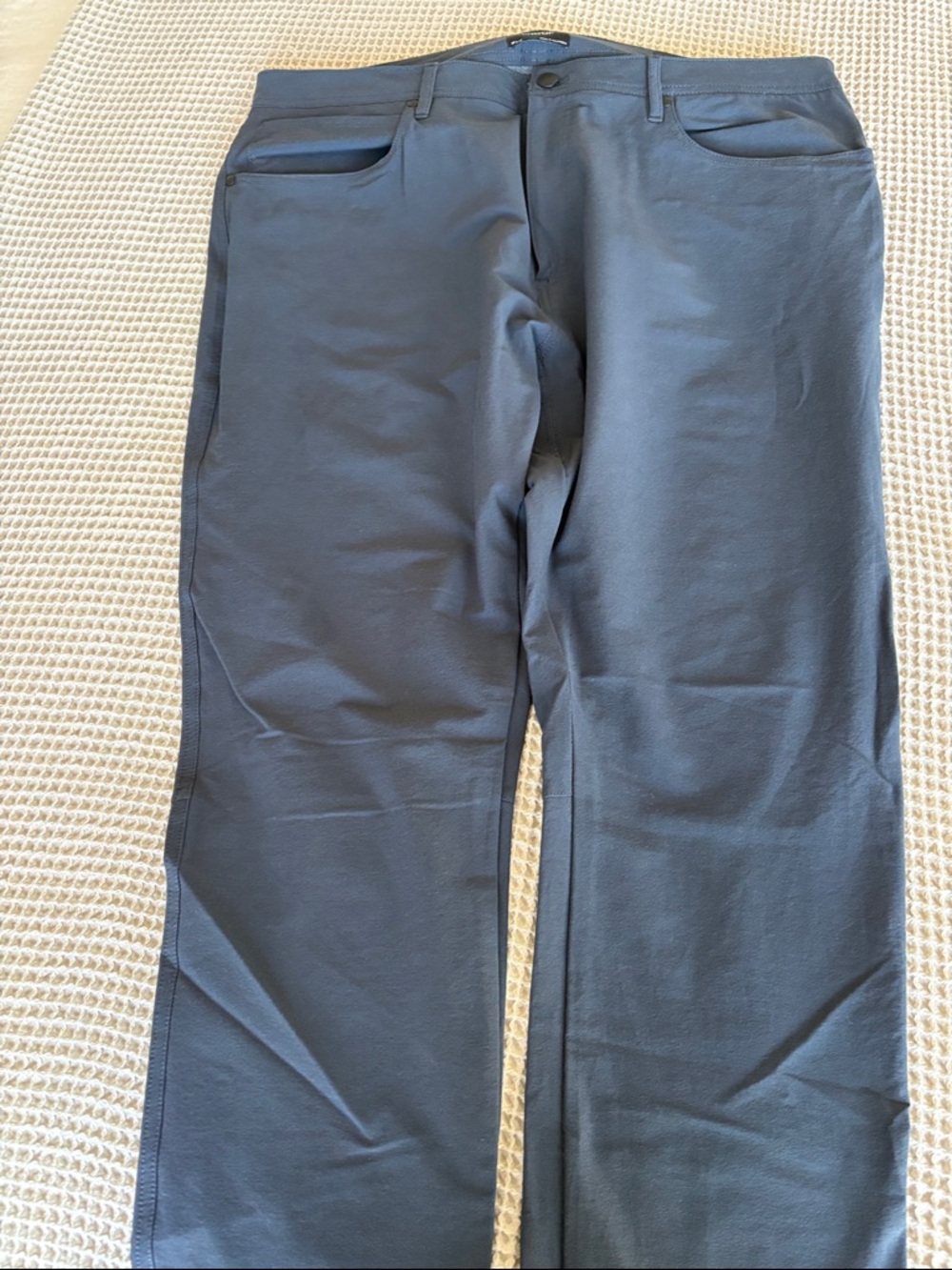 72 Hour 5 pocket men’s Proof Pants in Navy size 38x32 - Picture 5 of 8